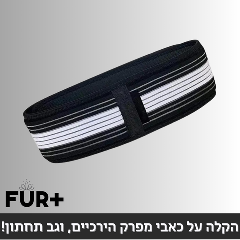 חגורת גב אורטופדית - להקלה על כאבי מפרק הירכיים, וגב תחתון!